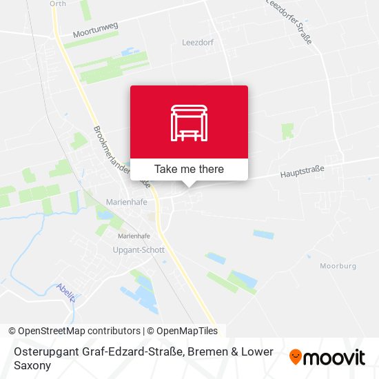 Osterupgant Graf-Edzard-Straße map