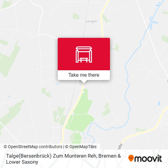 Talge(Bersenbrück) Zum Munteren Reh map