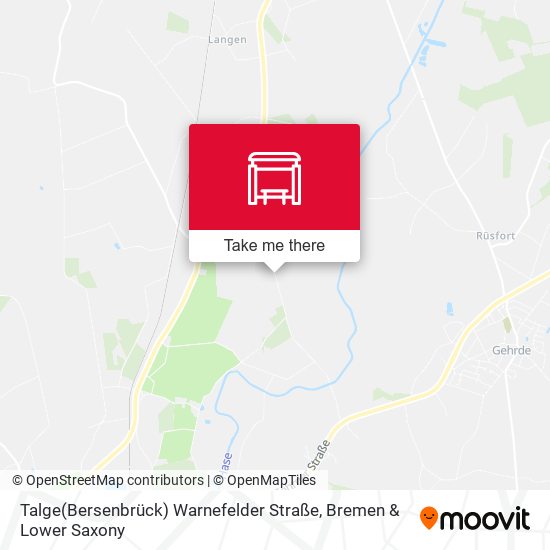 Talge(Bersenbrück) Warnefelder Straße map