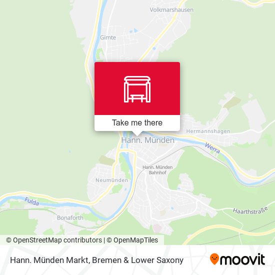 Hann. Münden Markt map