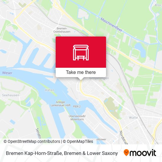 Bremen Kap-Horn-Straße map