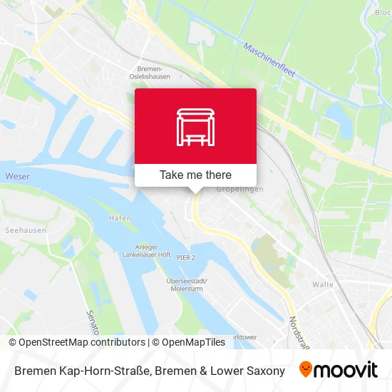 Карта Bremen Kap-Horn-Straße
