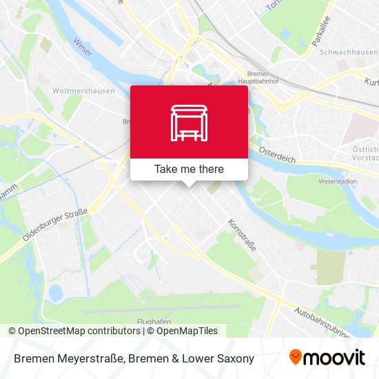 Bremen Meyerstraße map