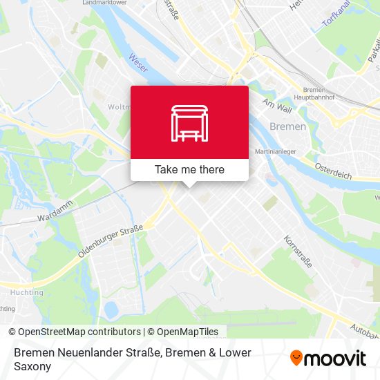 Bremen Neuenlander Straße map