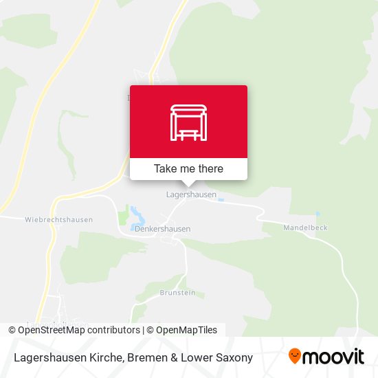 Lagershausen Kirche map