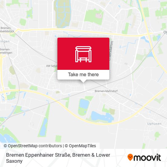 Bremen Eppenhainer Straße map
