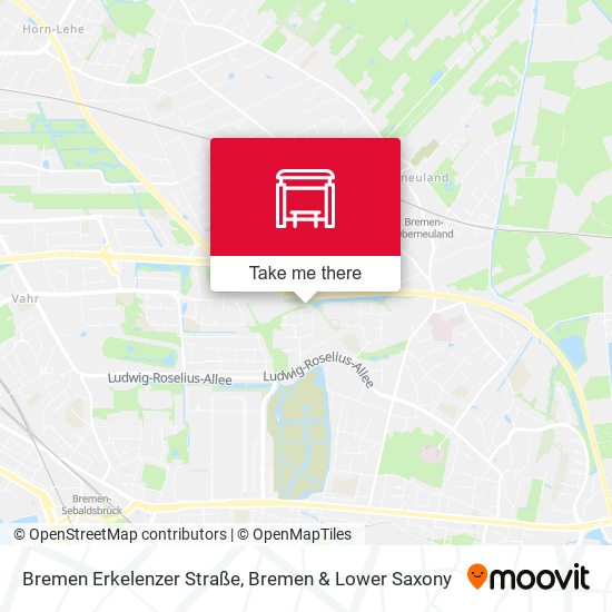 Bremen Erkelenzer Straße map