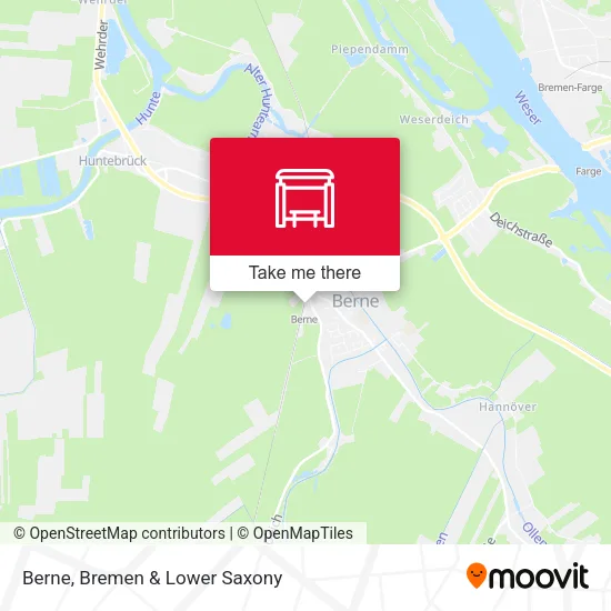 Карта Berne