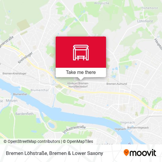 Bremen Löhstraße map