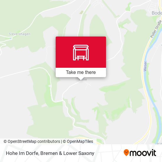 Hohe Im Dorfe map