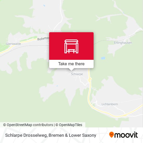 Schlarpe Drosselweg map