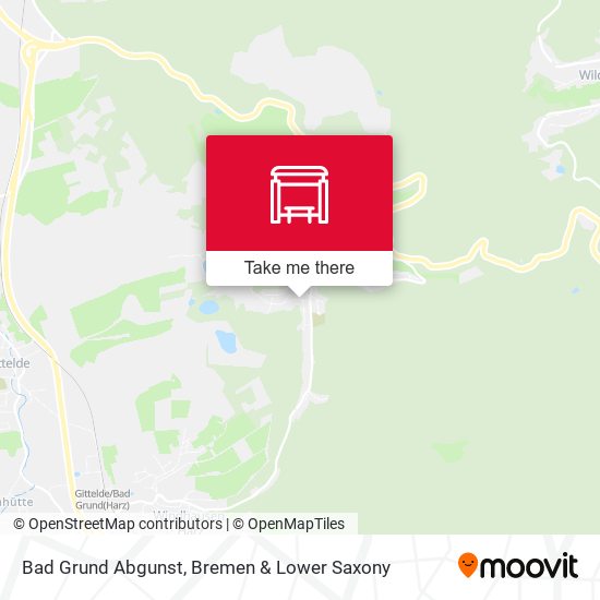 Bad Grund Abgunst map