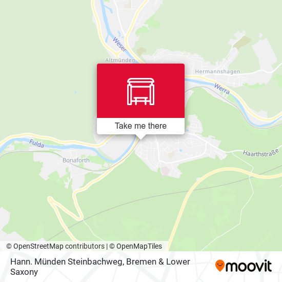 Hann. Münden Steinbachweg map