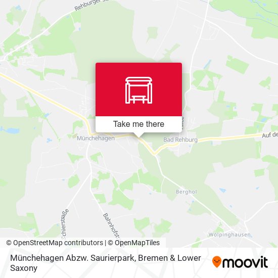Münchehagen Abzw. Saurierpark map