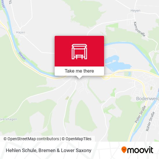Hehlen Schule map