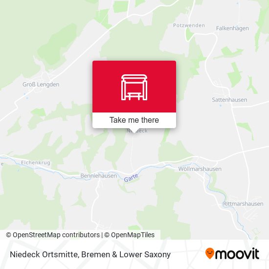 Niedeck Ortsmitte map