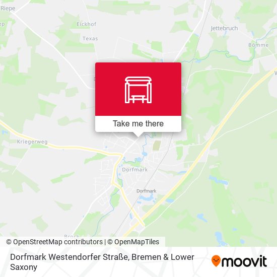 Dorfmark Westendorfer Straße map