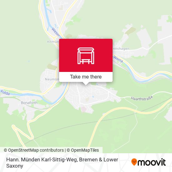 Hann. Münden Karl-Sittig-Weg map