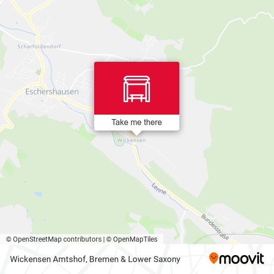 Wickensen Amtshof map