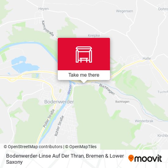 Bodenwerder-Linse Auf Der Thran map