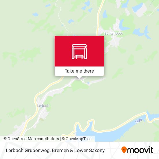 Lerbach Grubenweg map