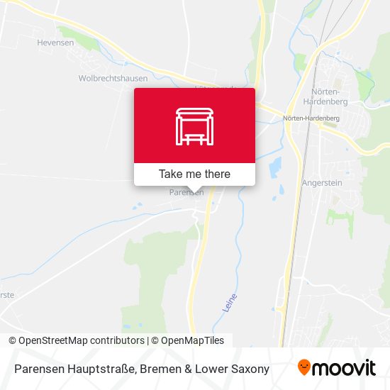 Parensen Hauptstraße map