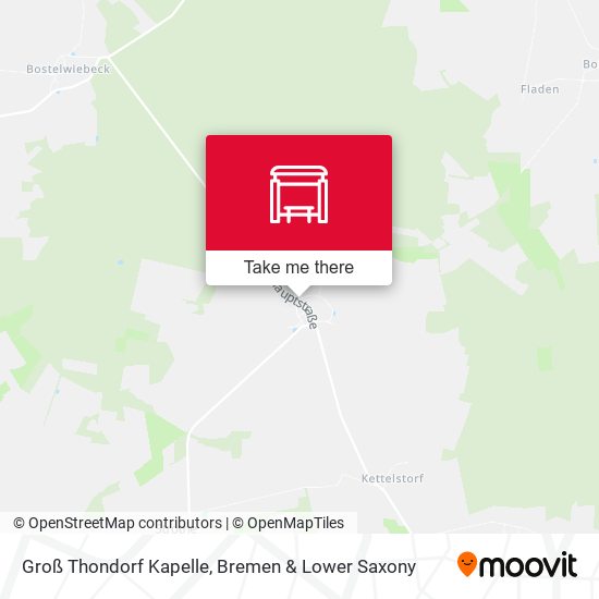 Groß Thondorf Kapelle map