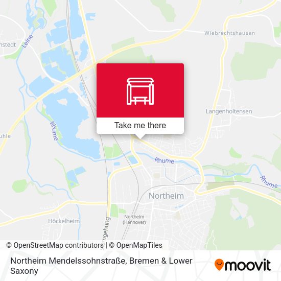 Northeim Mendelssohnstraße map