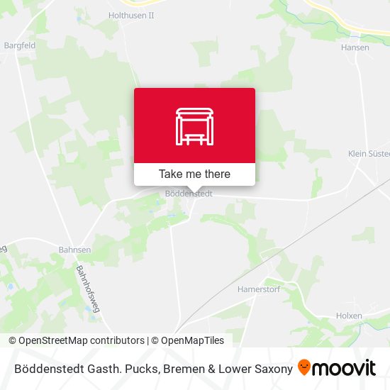 Böddenstedt Gasth. Pucks map