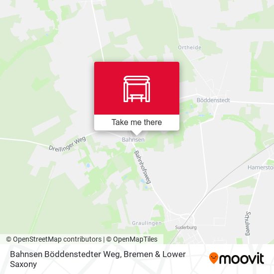 Bahnsen Böddenstedter Weg map