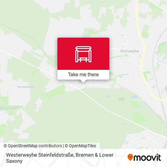 Westerweyhe Steinfeldstraße map