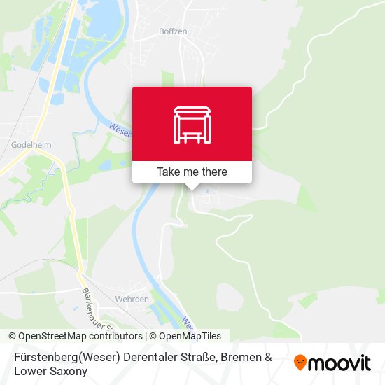 Fürstenberg(Weser) Derentaler Straße map
