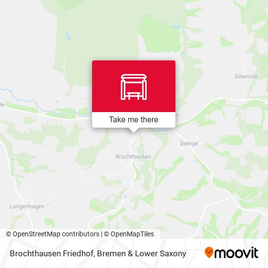 Brochthausen Friedhof map