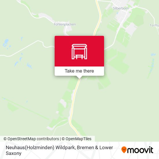 Neuhaus(Holzminden) Wildpark map