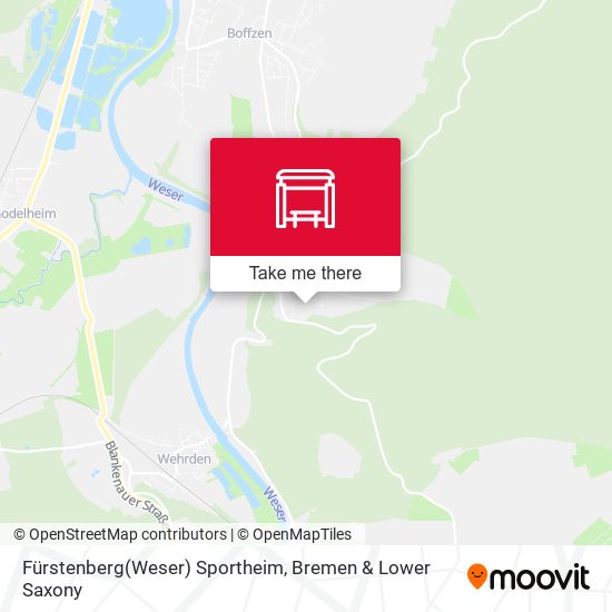 Fürstenberg(Weser) Sportheim map