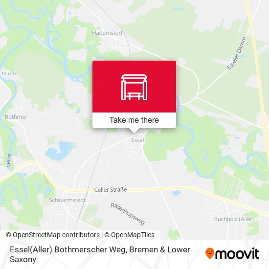 Карта Essel(Aller) Bothmerscher Weg