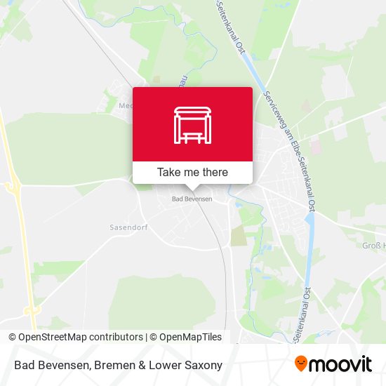 Bad Bevensen map