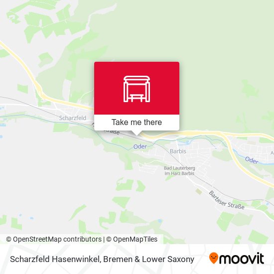 Scharzfeld Hasenwinkel map