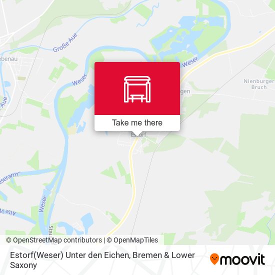 Estorf(Weser) Unter den Eichen map