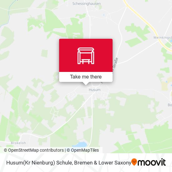 Husum(Kr Nienburg) Schule map