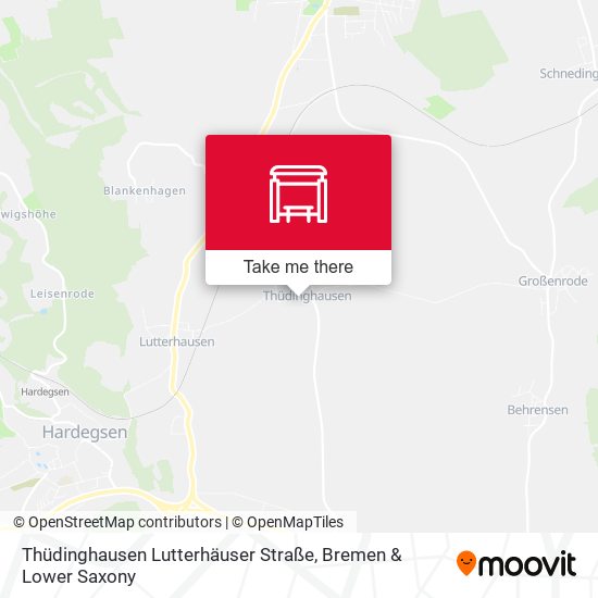 Thüdinghausen Lutterhäuser Straße map