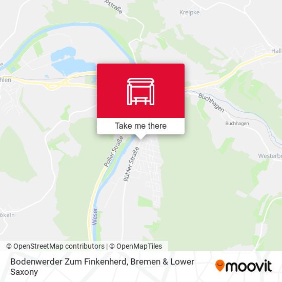 Bodenwerder Zum Finkenherd map