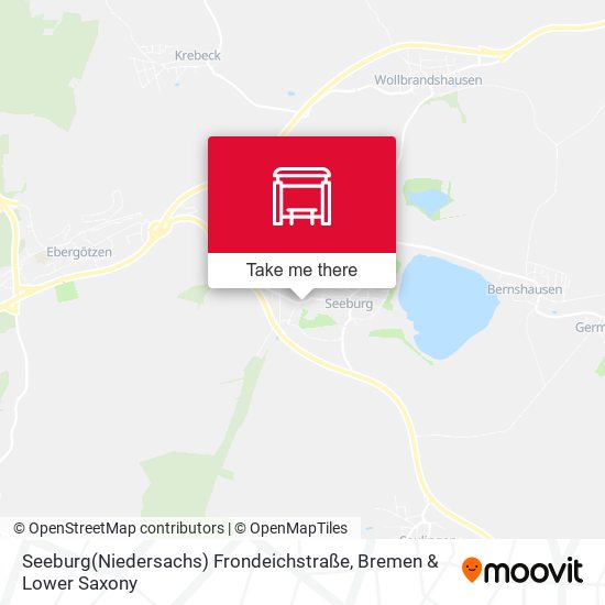 Seeburg(Niedersachs) Frondeichstraße map