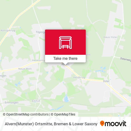 Alvern(Munster) Ortsmitte map