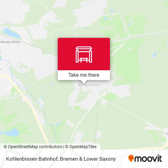 Kohlenbissen Bahnhof map