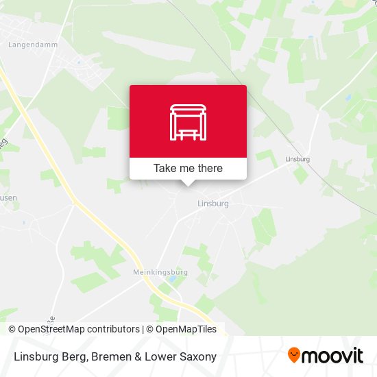 Linsburg Berg map