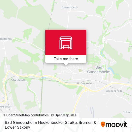 Bad Gandersheim Heckenbecker Straße map