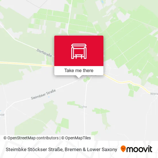 Карта Steimbke Stöckser Straße