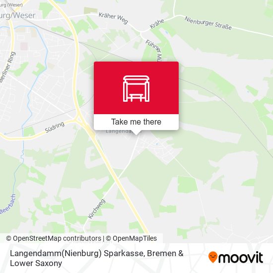 Langendamm(Nienburg) Sparkasse map
