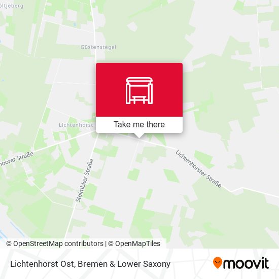 Lichtenhorst Ost map